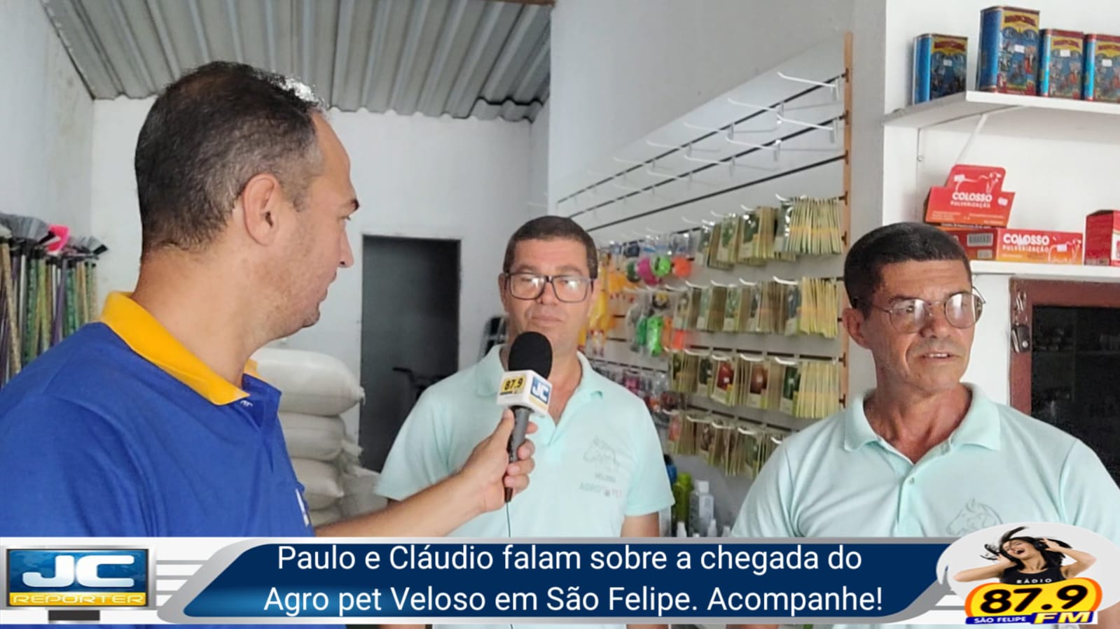 Agro Pet Veloso é inaugurada em São Felipe e proprietário fala sobre os produtos e serviços disponível